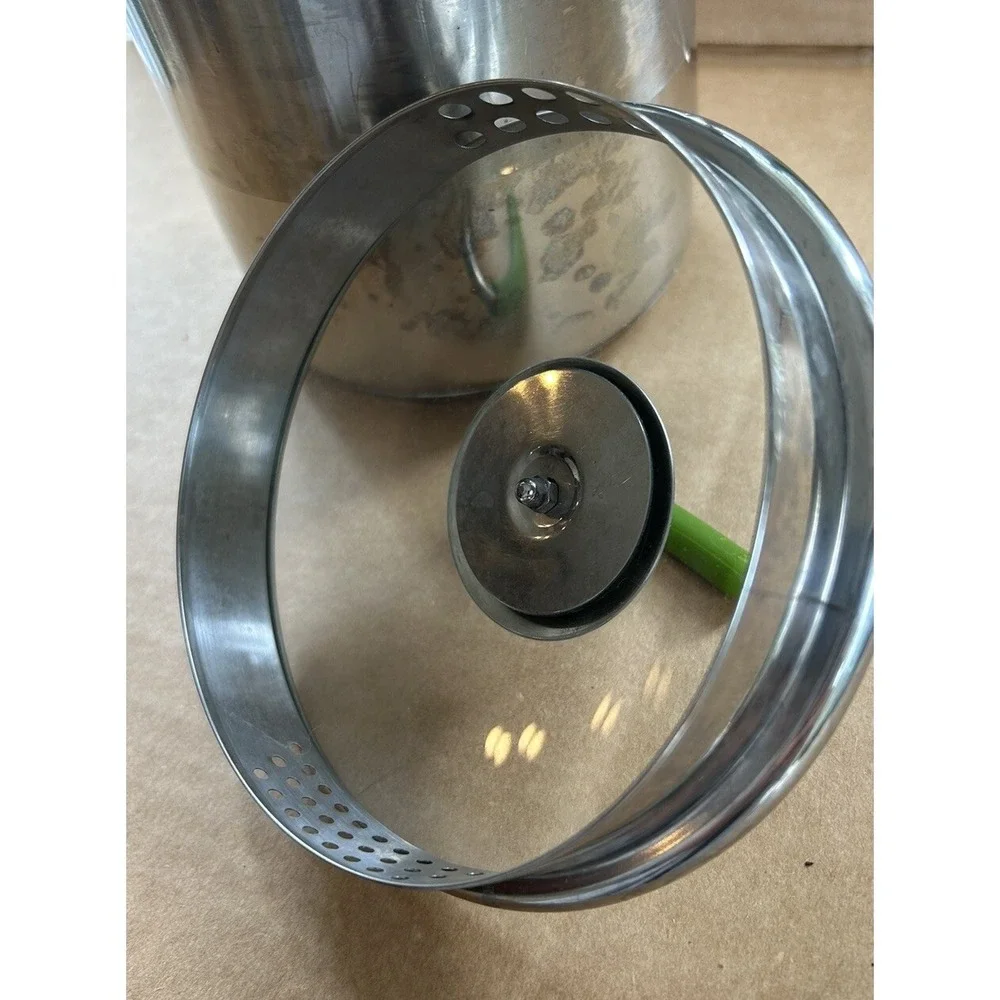 Kuhn‎ Rikon Large Asparagus Steamer Cooker 3 Piece Lid 11 cups